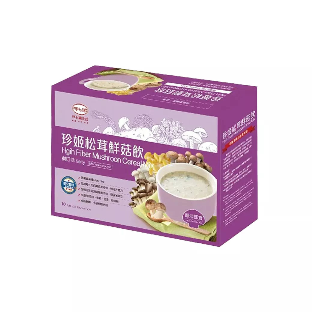 【5盒組】呷七碗 珍姬松茸鮮菇飲-微鹹